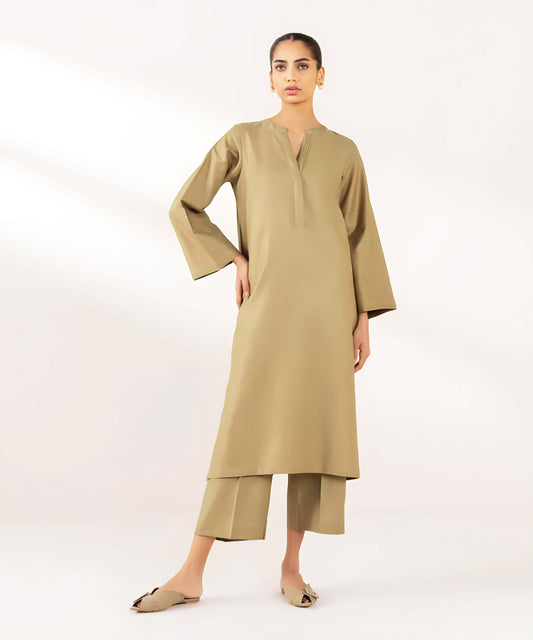 Sage Elegance Linen Suit (Pret)