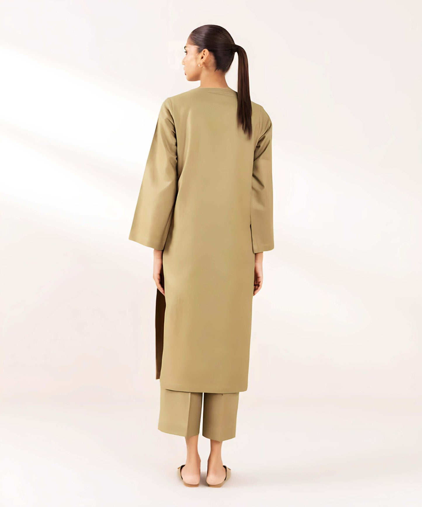 Sage Elegance Linen Suit (Pret)