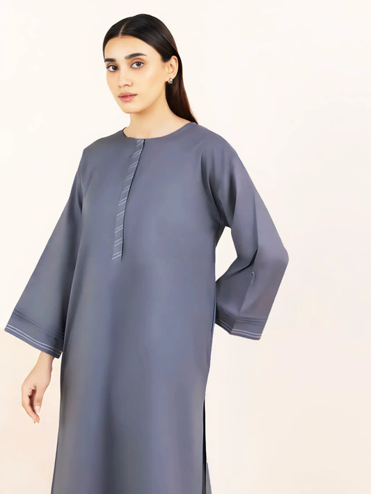 Premium Jacquard Khaddar 2 Piece Kurta Set (Pret)