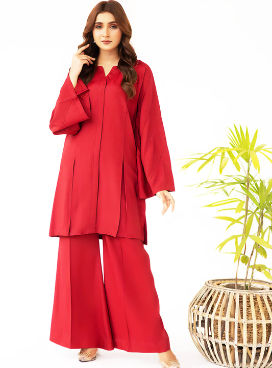 Winter Jacquard Cotton 2 Piece (Pret)