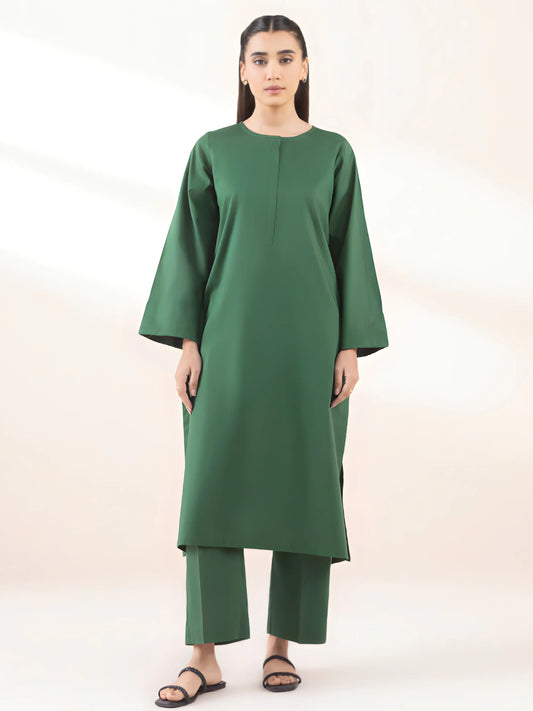 Stone Linen Kurta Set (Pret)