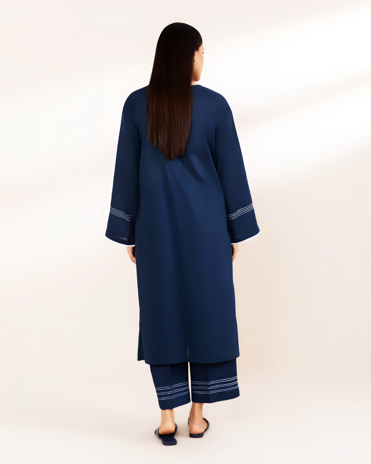 Premium Jacquard Cotton 2 Piece (Pret)
