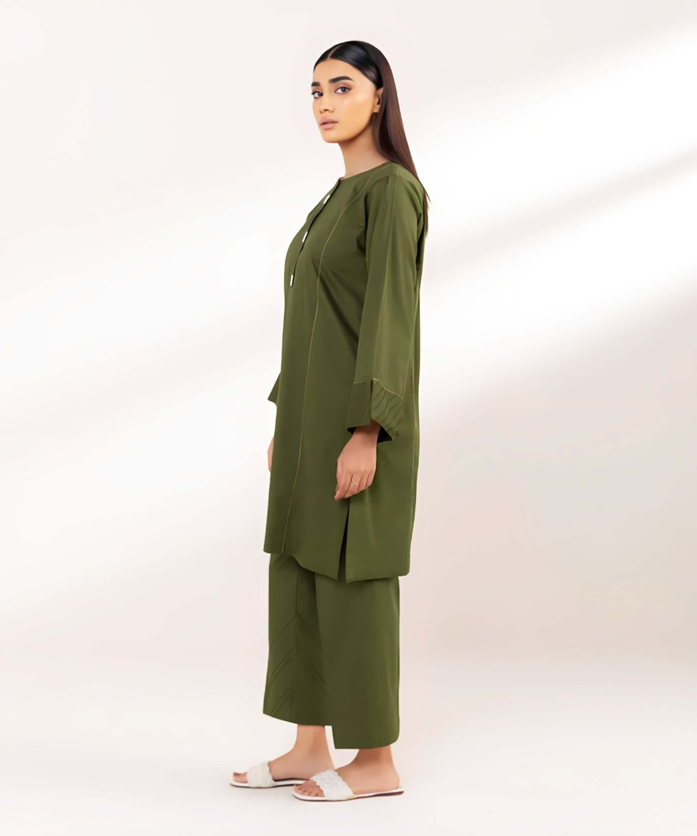 Cotton 2 Piece Kurta Set (Pret) - Kurta4u.com
