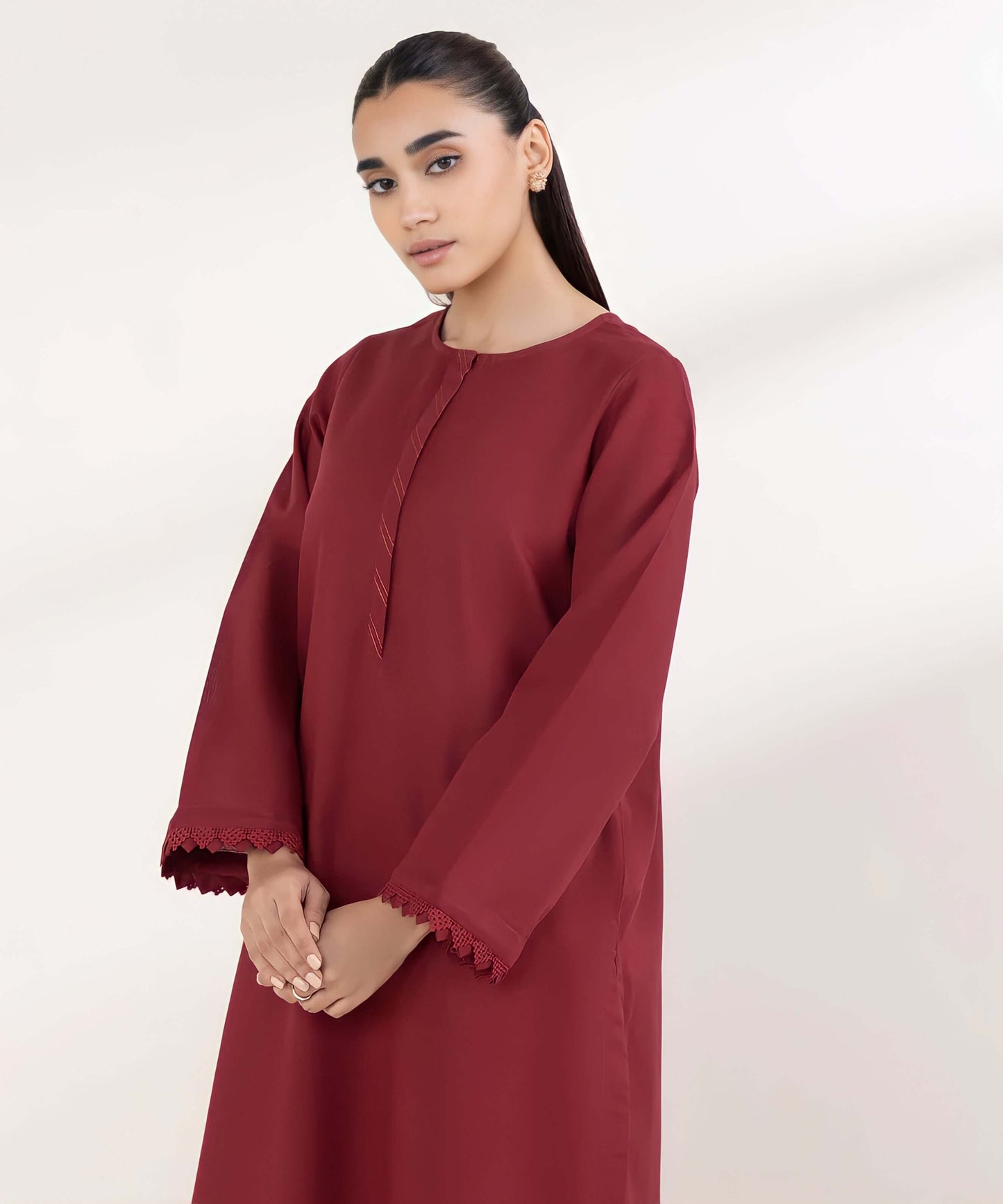 Premium Jacquard Cotton 2 Piece (Pret)