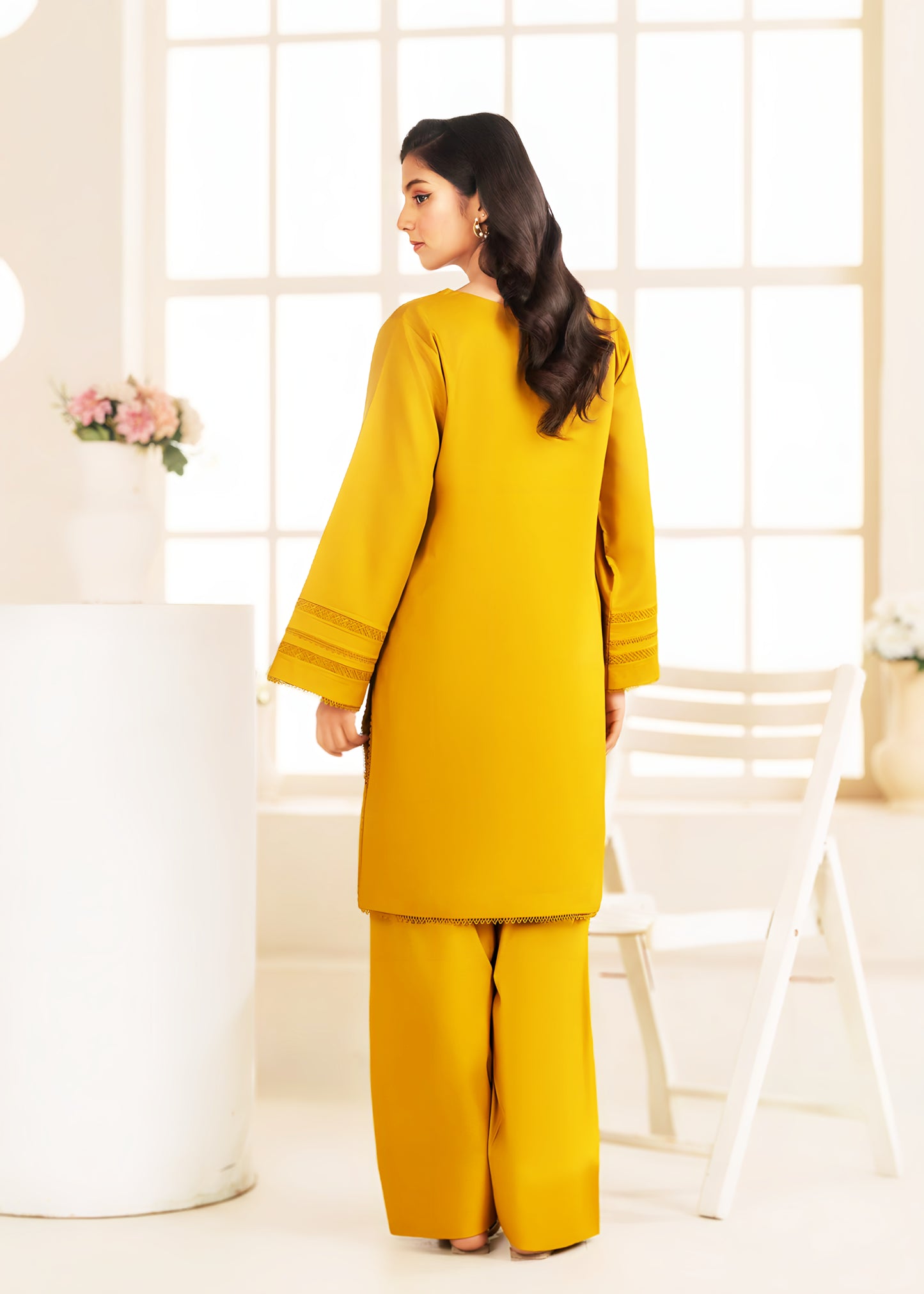 Premium Jacquard Cotton 2 Piece (Pret)