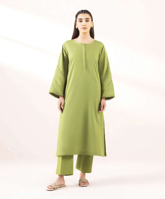 Cotton 2 Piece Kurta Set (Pret) - Kurta4u.com