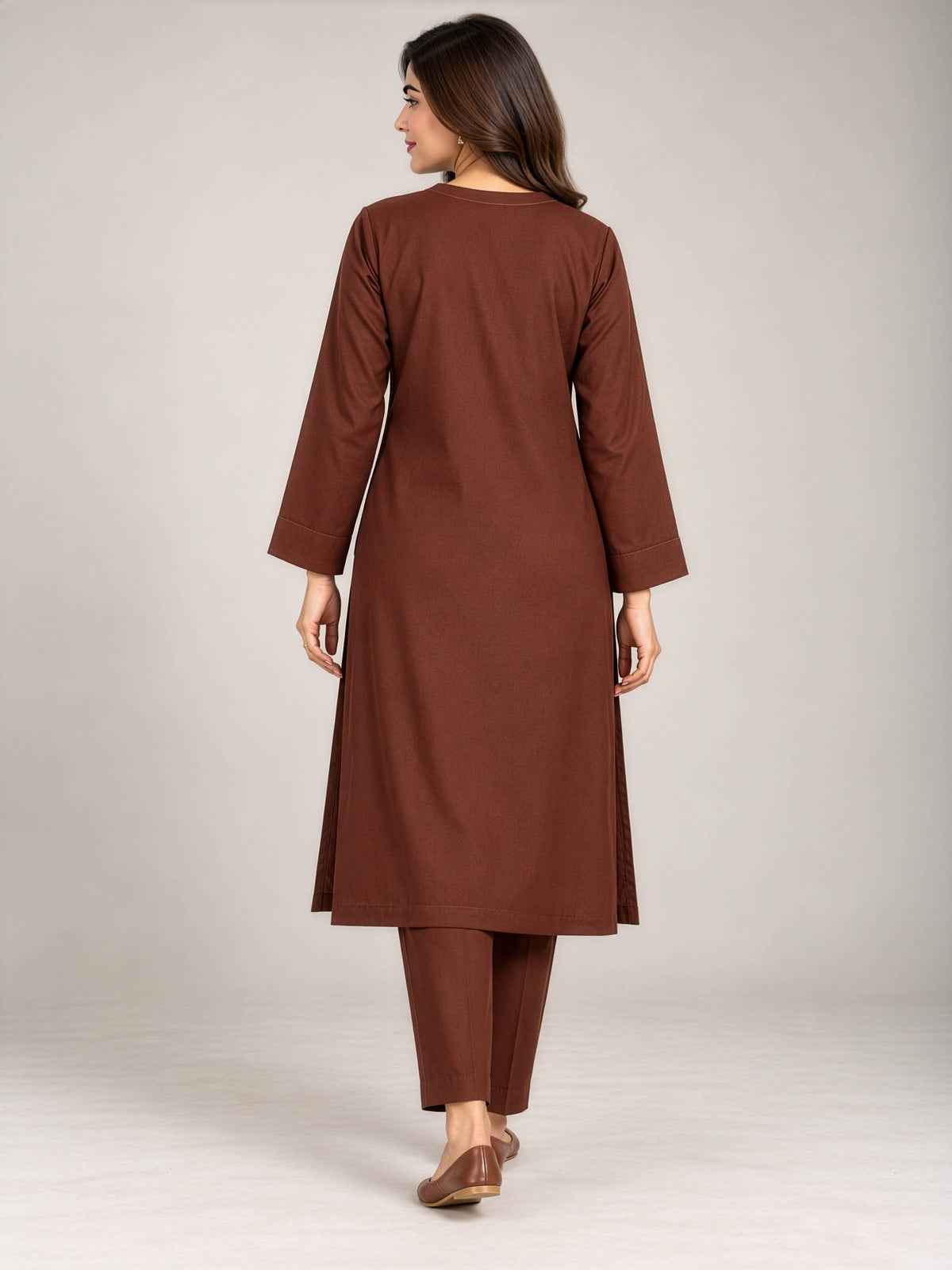 Cocoa Grace – Stone Linen 2-Piece Suit