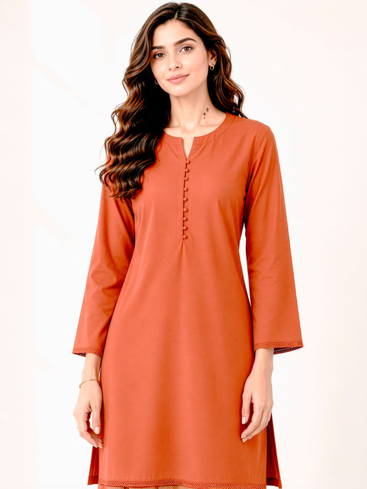 Straight Kurta with Palazzo Co-Ord Set
