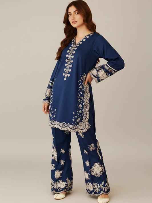 2 Piece Embroidered Lawn Suit