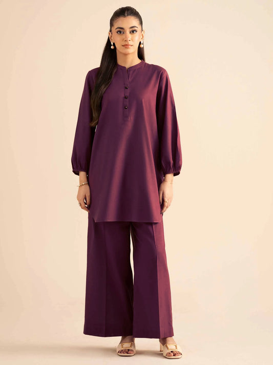 Premium Stone Linen Kurta Set