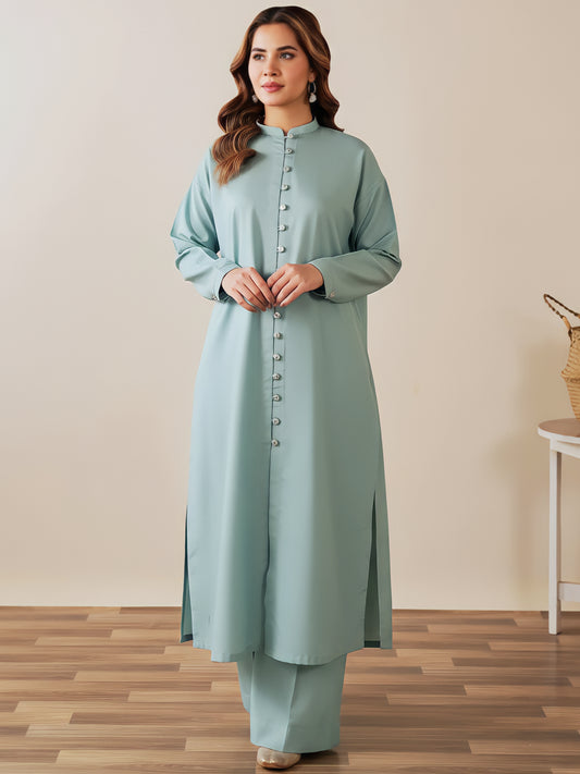 Sage Mist – Classic Button 2PC Set