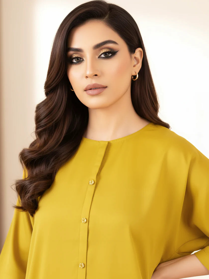 Linen 2 Piece Kurta Set (Pret)