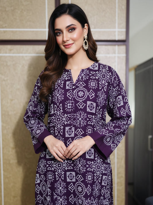 Zehra – Classic Purple 2PC Set