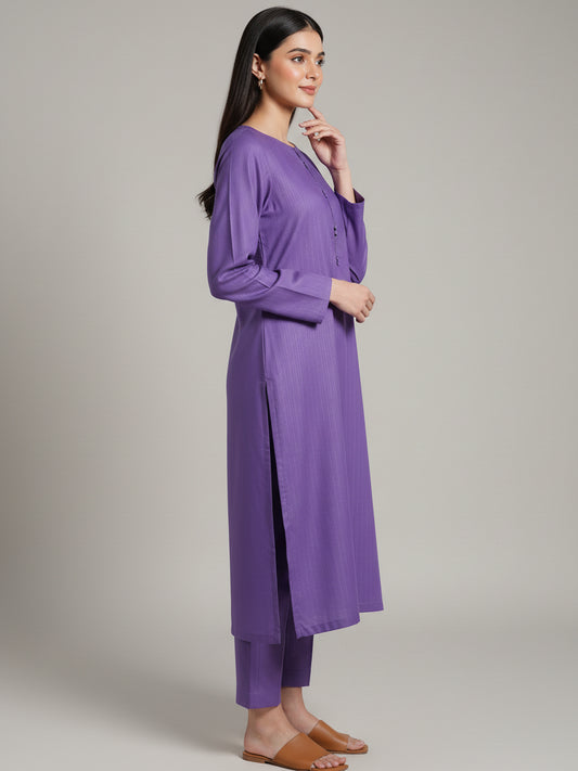 Royal Iris - Premium Textured Lawn 2PC (Pret)