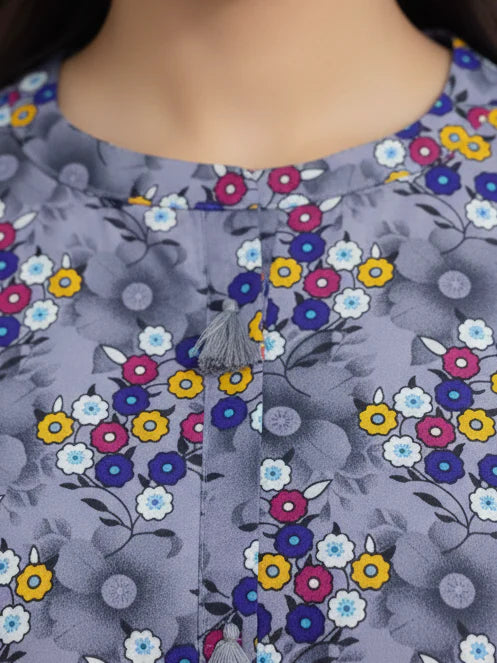 2 PCS Printed Kurta Set