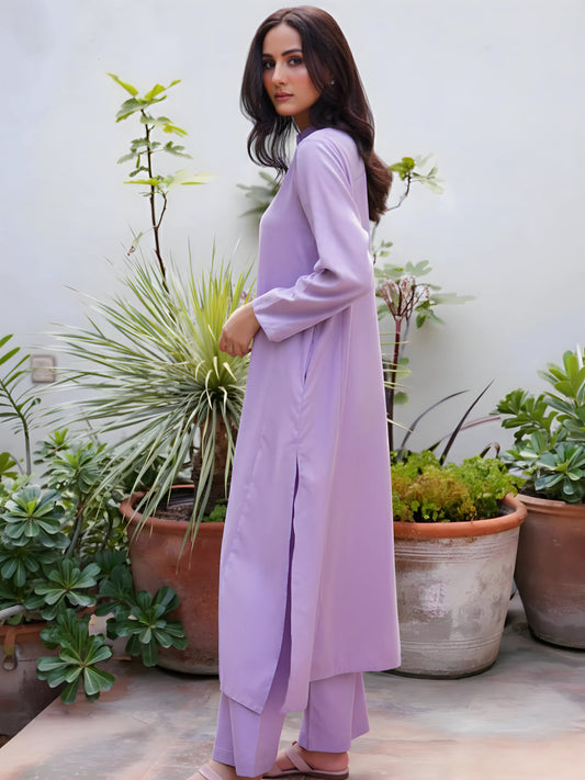 Linen 2 Pcs Kurta Set ( Pret )