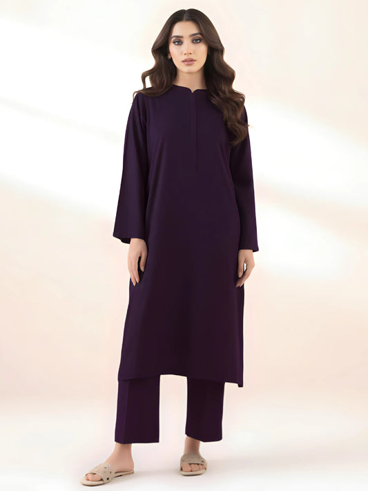 Stone Linen Kurta Set (Pret)