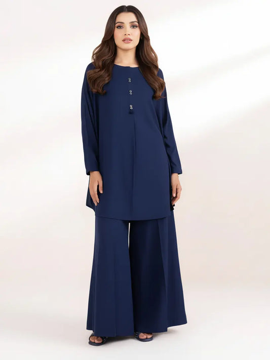 Stone Linen 2 Piece Kurta Set (Pret)