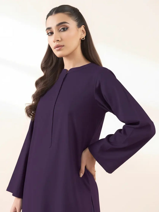 Stone Linen Kurta Set (Pret)