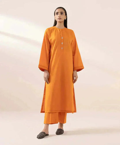 Premium Slub Khaddar 2 Piece (Pret)
