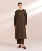 Cambric Cotton 2 Piece Kurta Set (Pret)