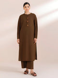 Solid 2 Piece Kurta Set (Pret)