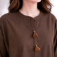 Everyday Essential Brown Kurta Co-Ord Set