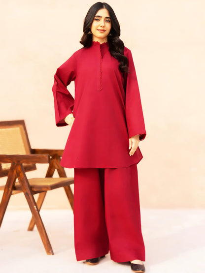 Jacquard Khaddar 2 Piece (Pret)