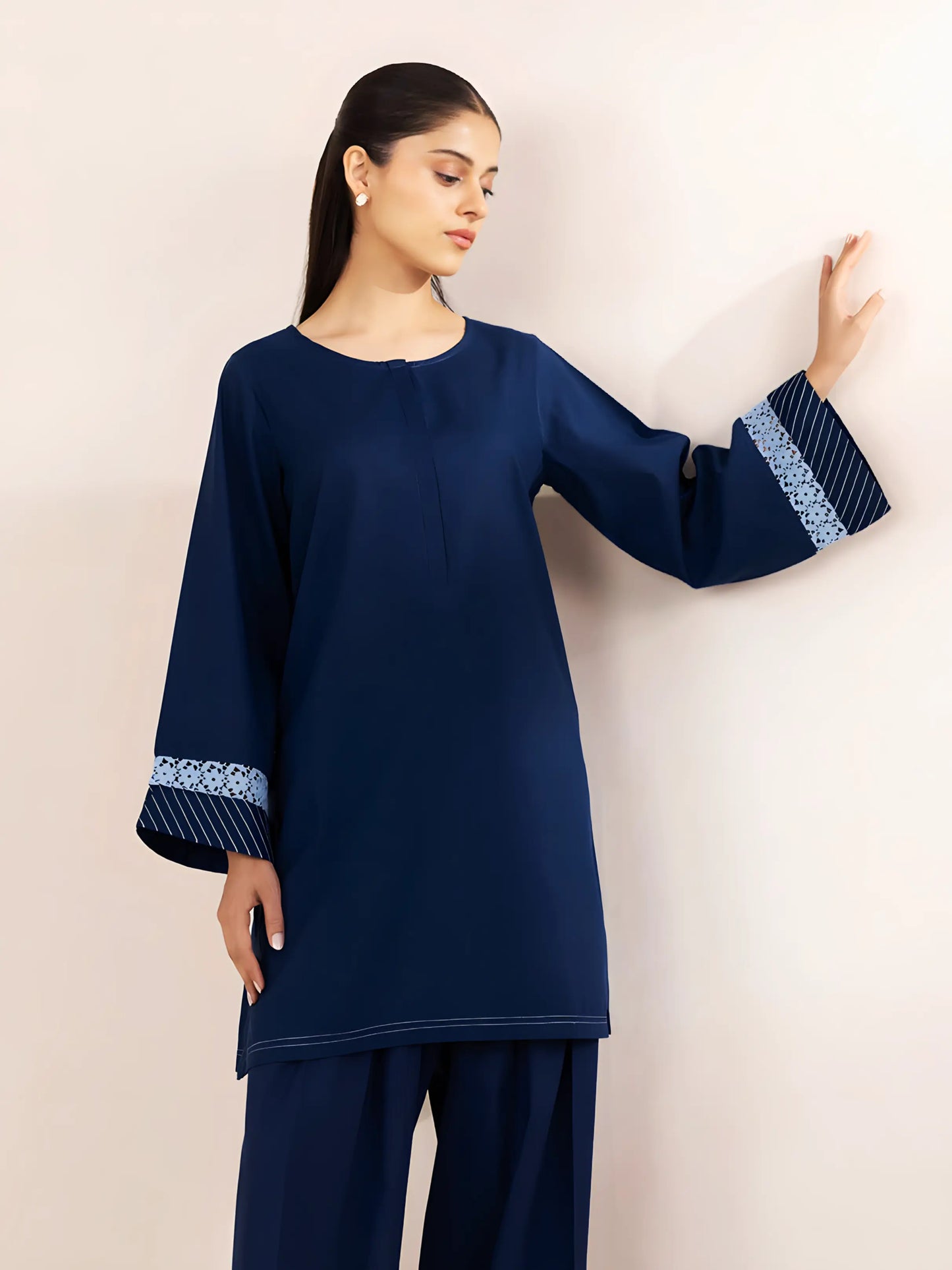 Jacquard Khaddar 2 Piece (Pret)