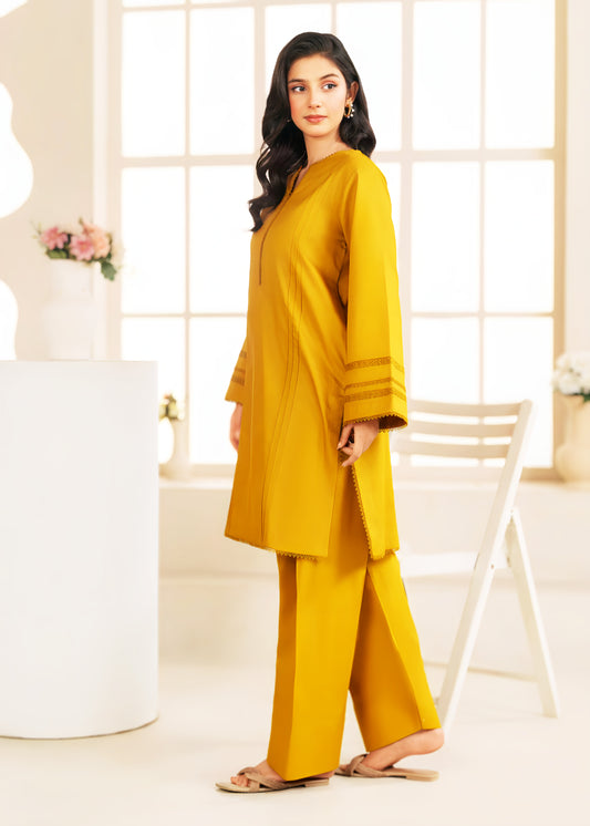 Premium Jacquard Cotton 2 Piece (Pret)
