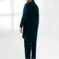 2 Piece Stone Linen-Embroidered (Pret)