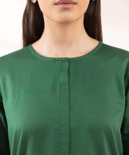 Cotton 2 Piece Kurta Set (Pret)
