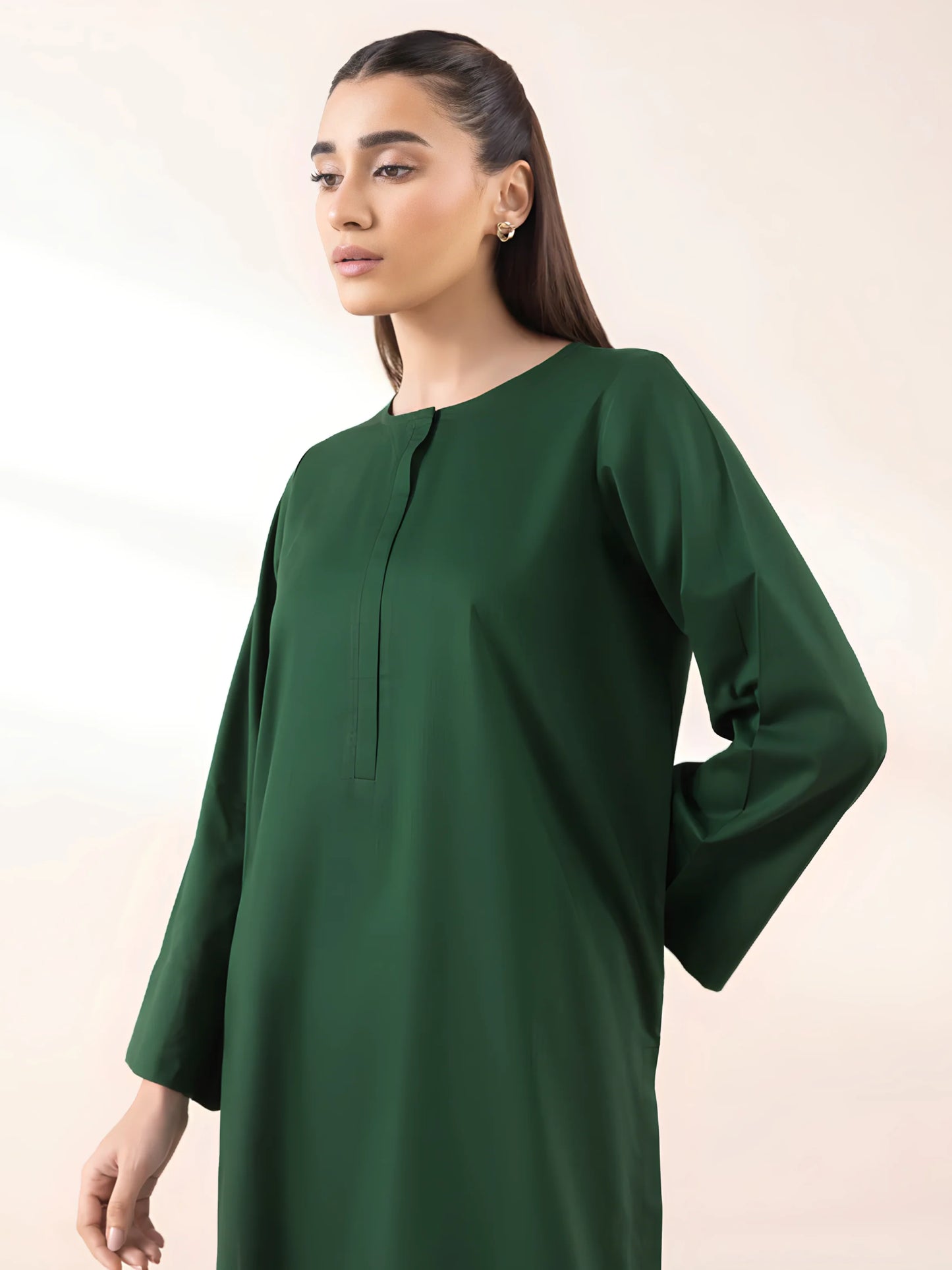 Linen 2 Piece Kurta Set (Pret)