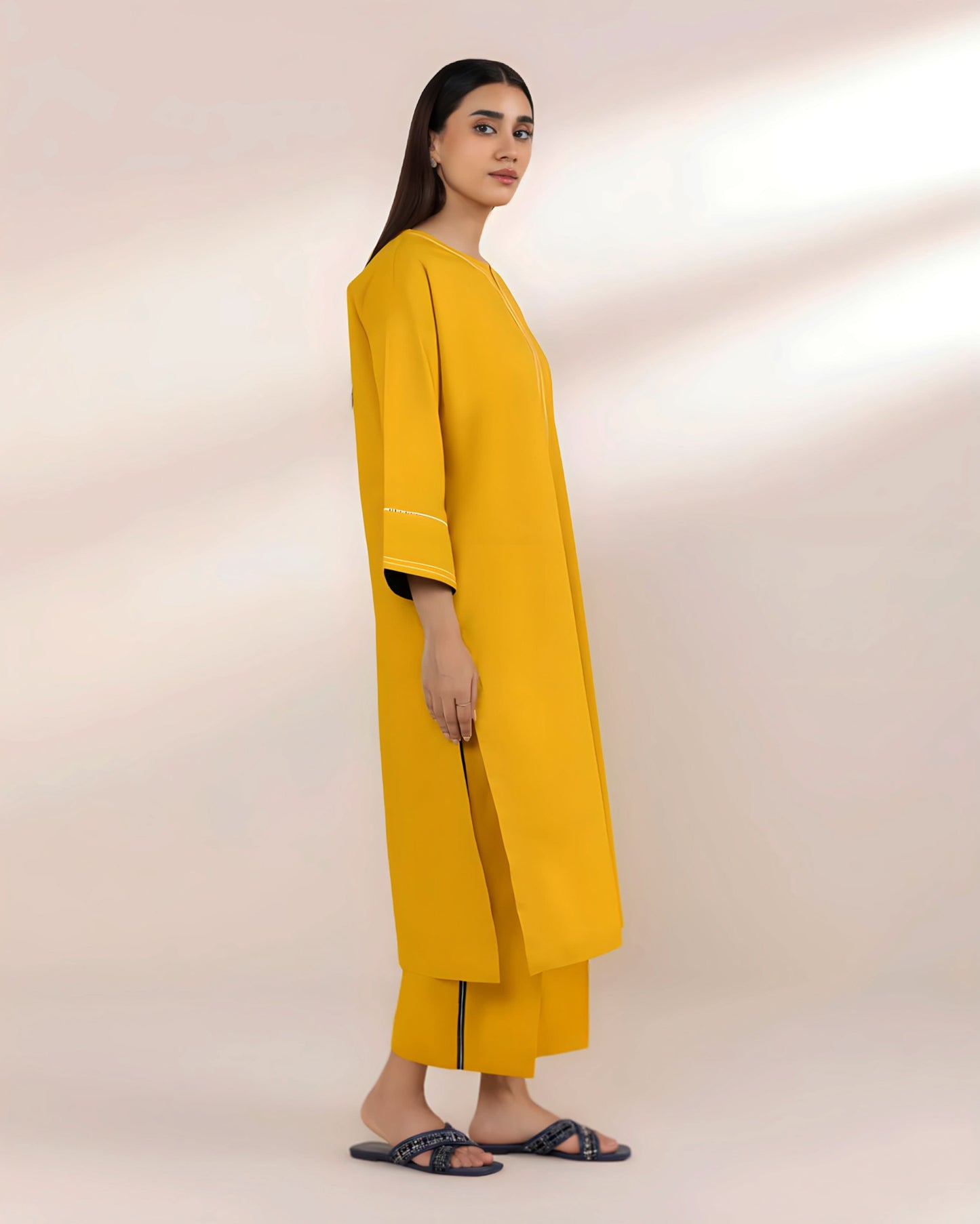 Doria Cotton 2 Piece Kurta Set (Pret)