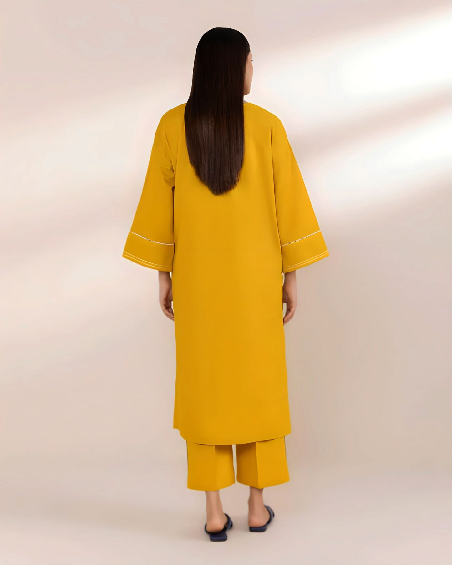 Doria Cotton 2 Piece Kurta Set (Pret)