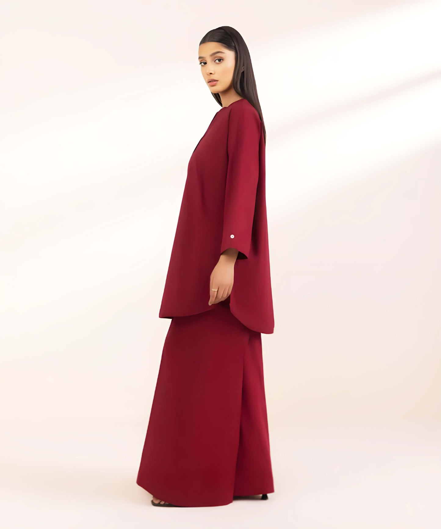Cotton 2 Piece Kurta Set (Pret)