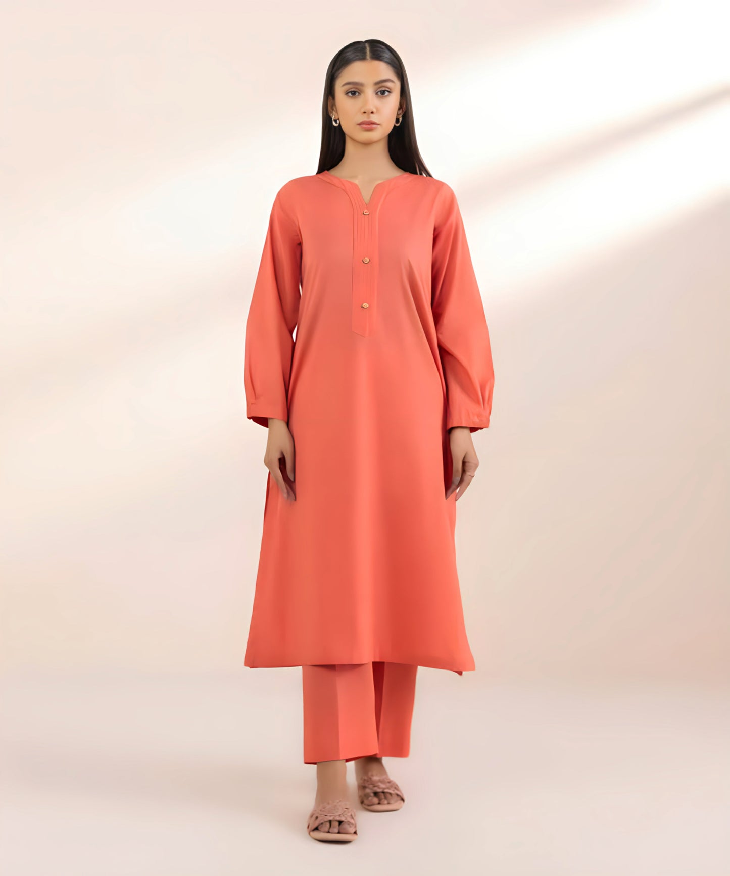 Premium Lawn  2 Piece Kurta Set (Pret)