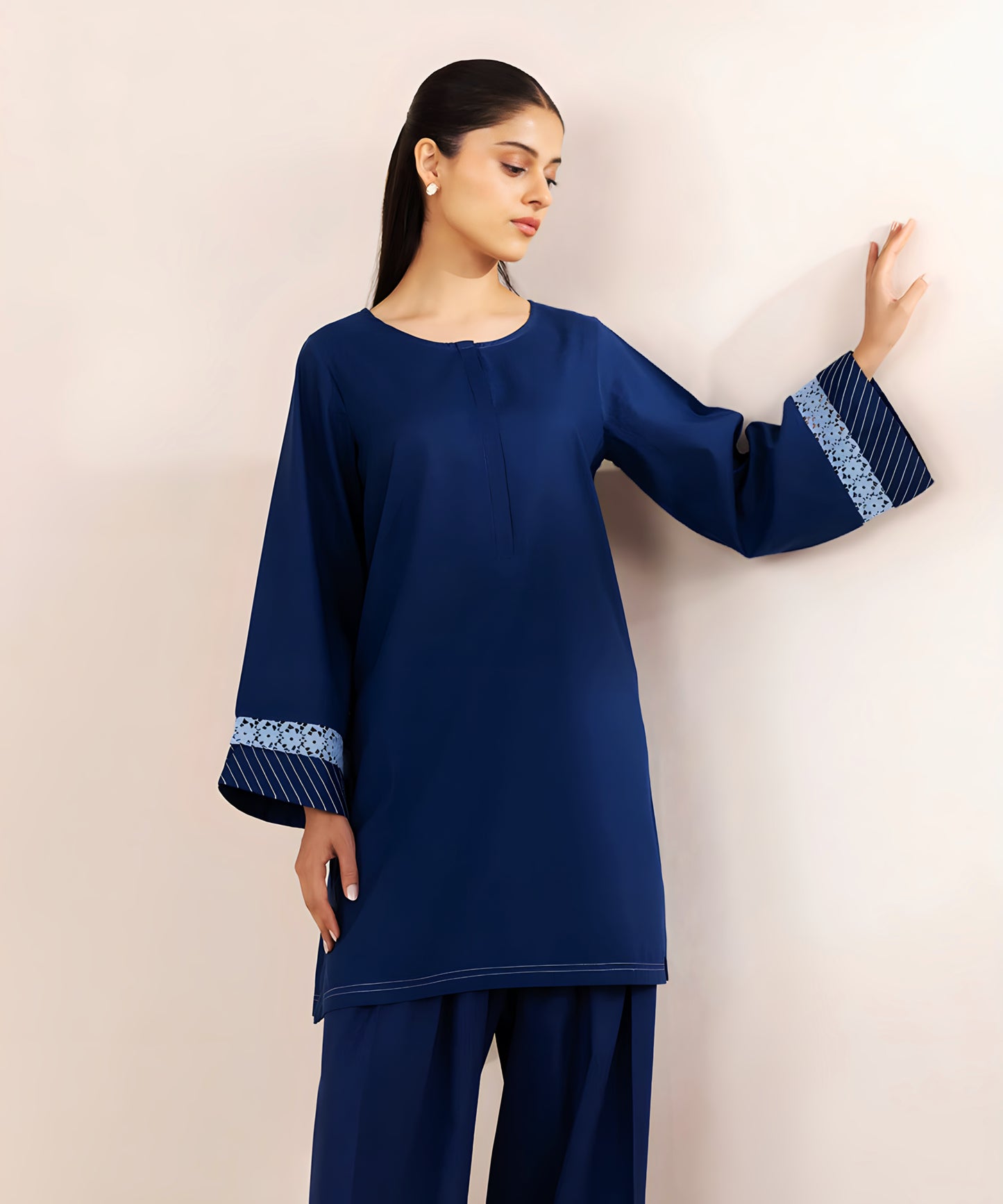 Premium Jacquard Cotton 2 Piece (Pret)