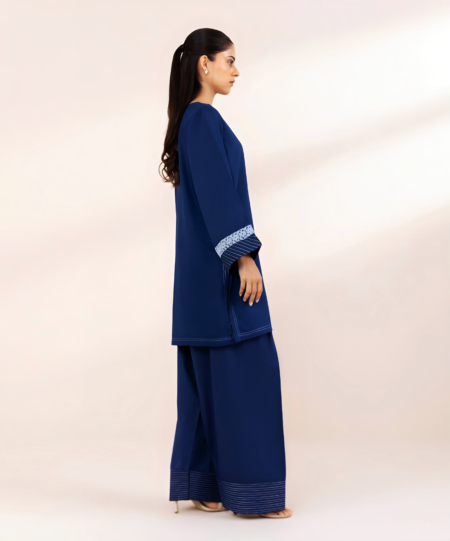 Premium Jacquard Cotton 2 Piece (Pret)