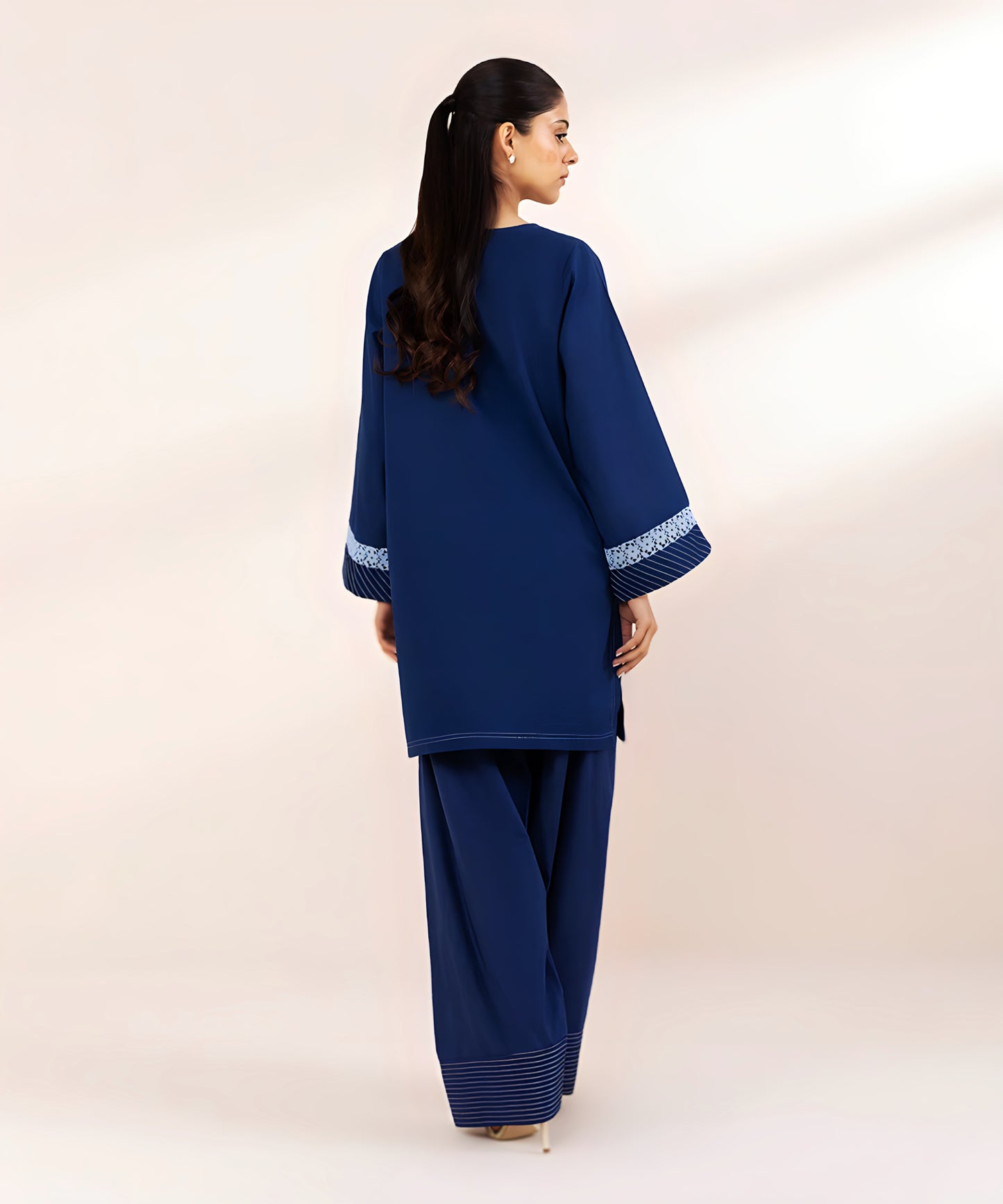 Premium Jacquard Cotton 2 Piece (Pret)