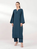 Linen 2 Piece Kurta Set (Pret)