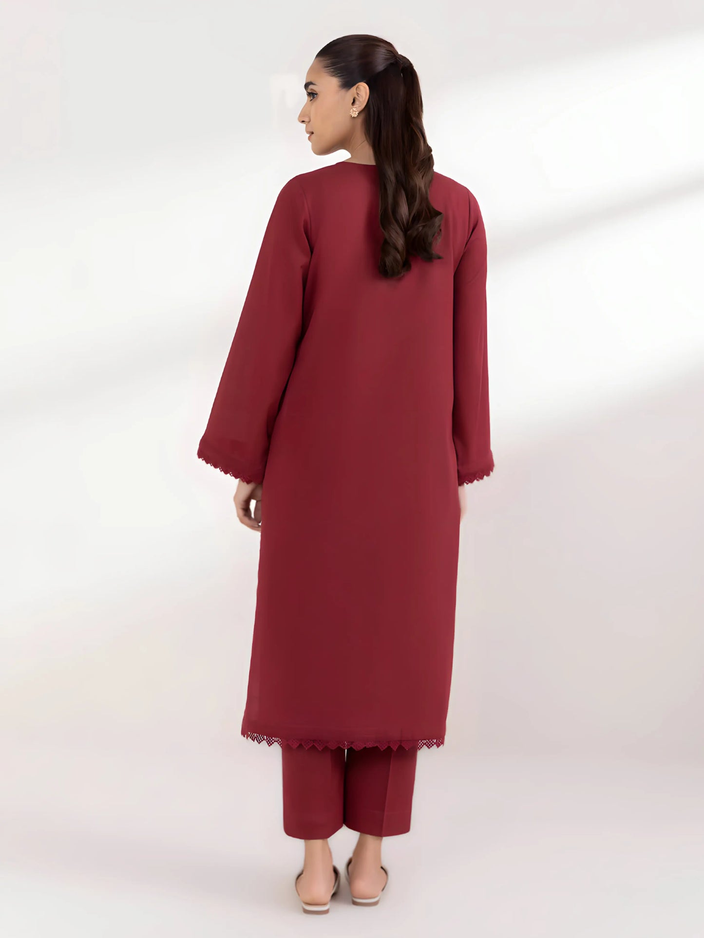 Jacquard Khaddar 2 Piece (Pret)