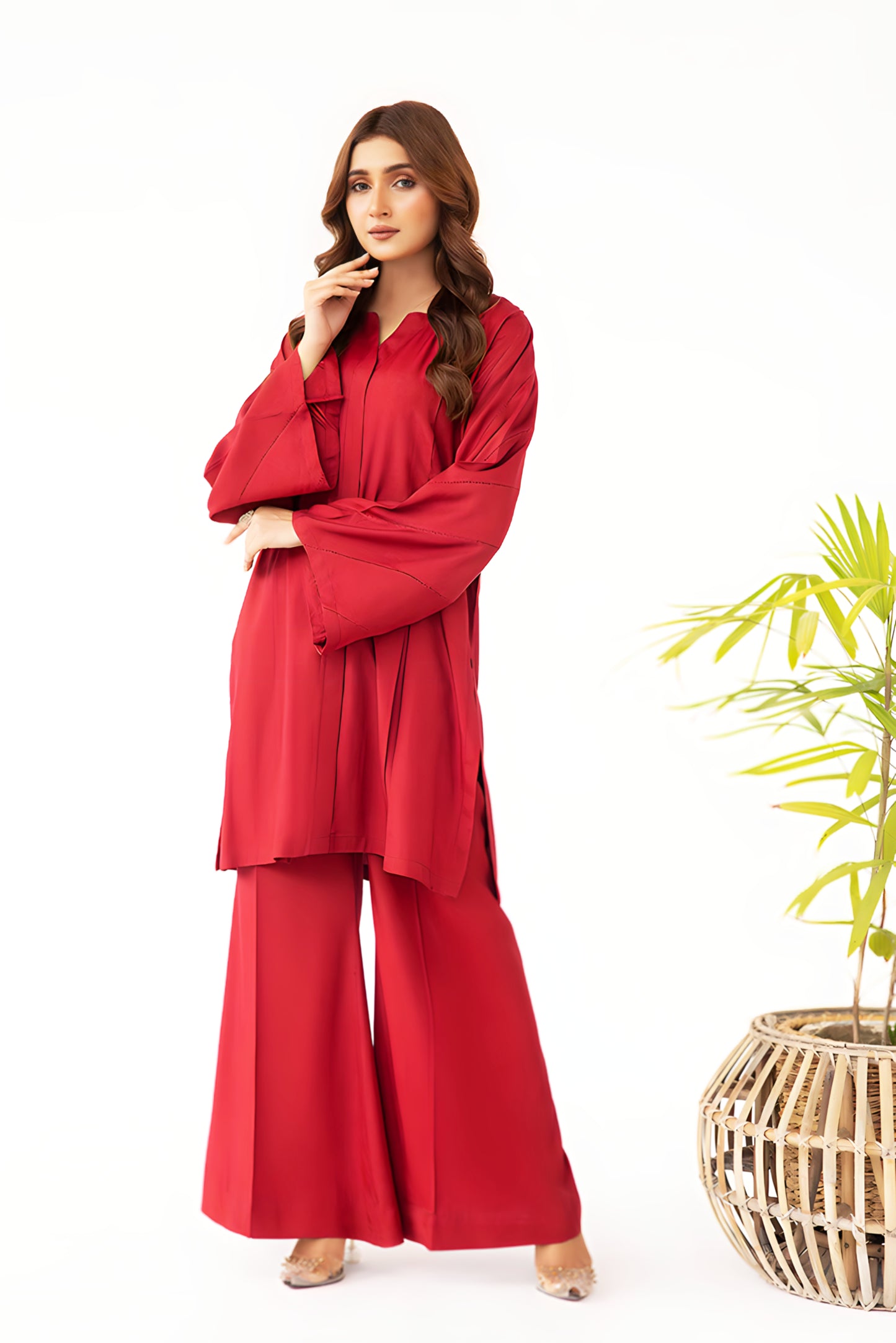 Premium Jacquard Cotton 2 Piece (Pret)