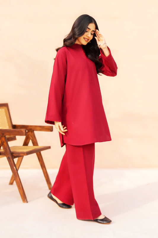 Premium Jacquard Cotton 2 Piece (Pret)