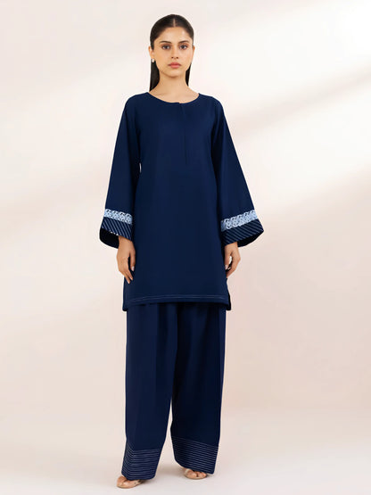 Jacquard Khaddar 2 Piece (Pret)