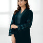 2 Piece Stone Linen-Embroidered (Pret)