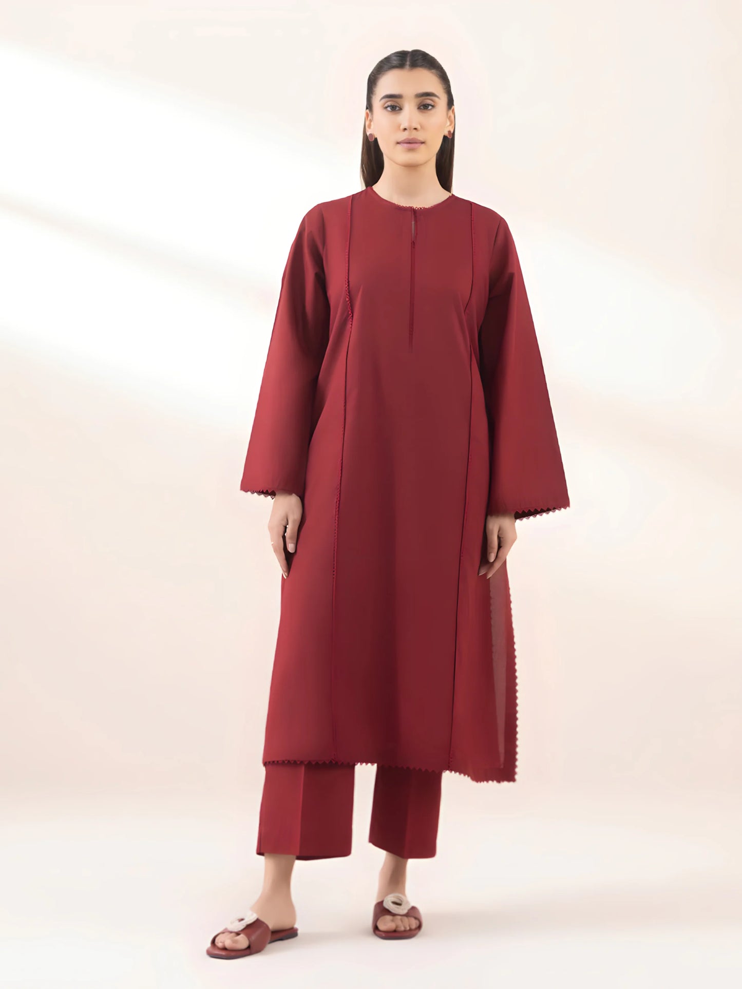 Premium Lawn 2 Piece Kurta Set (Pret)