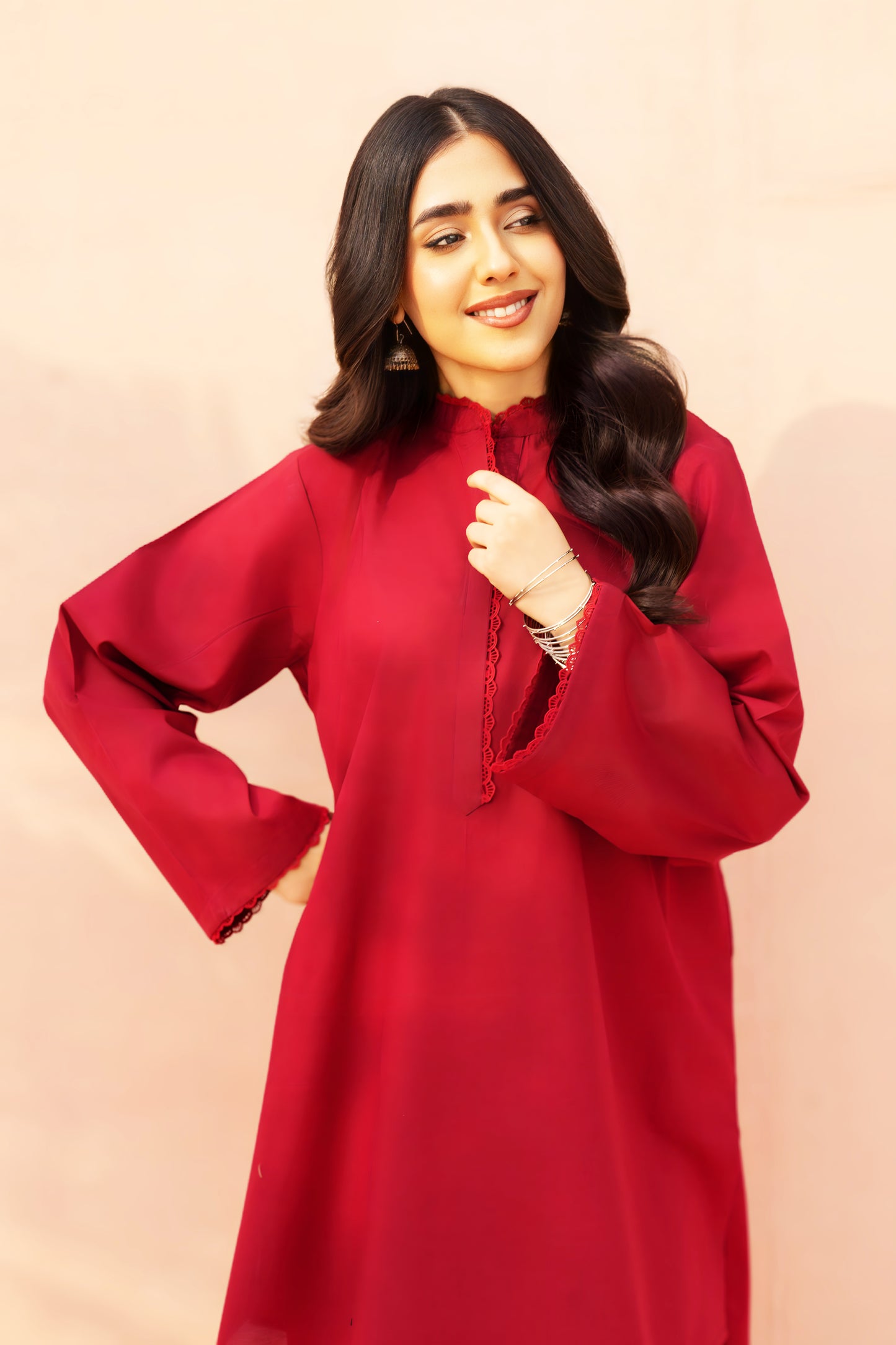 Premium Jacquard Cotton 2 Piece (Pret)