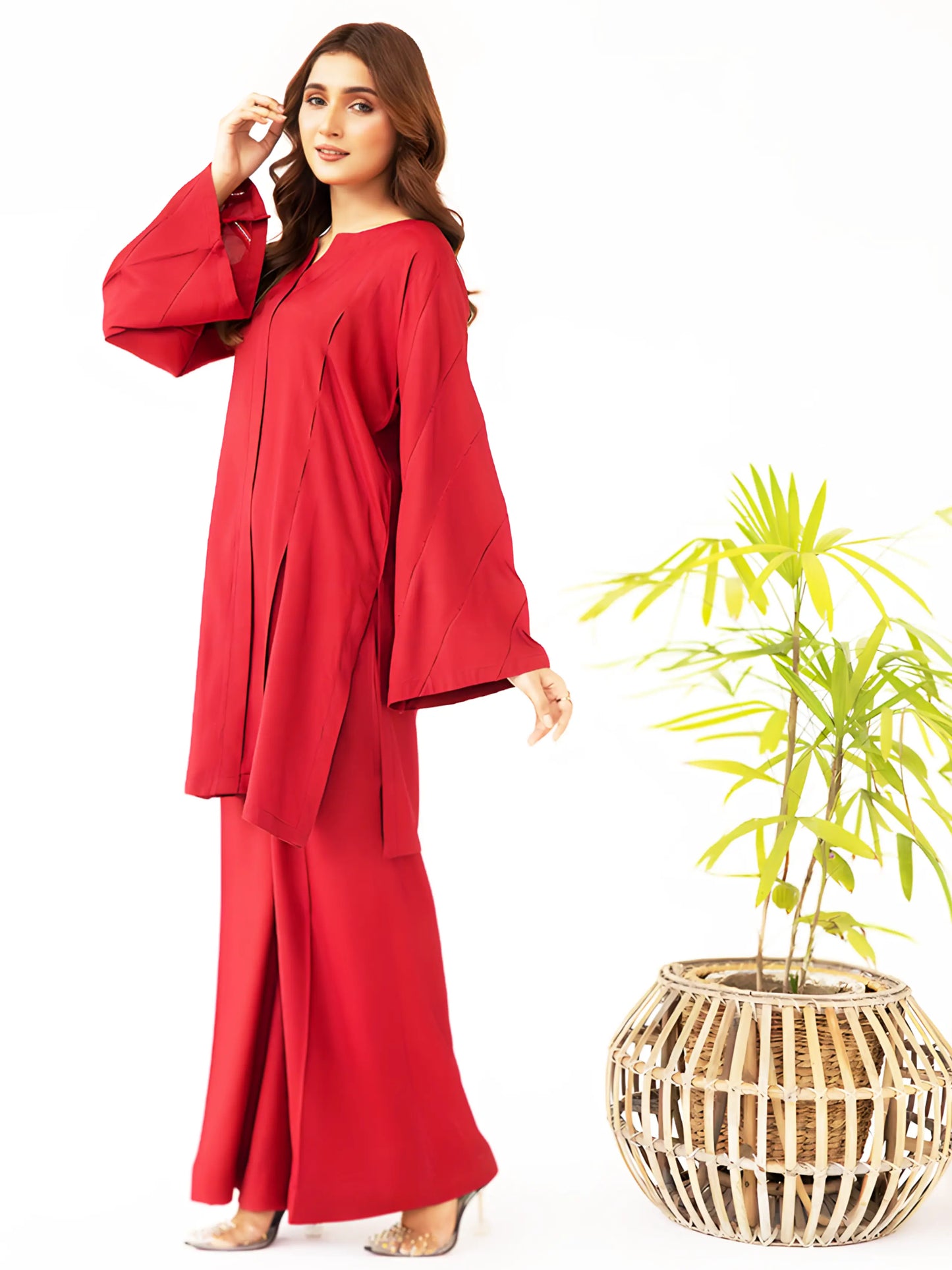 Winter Jacquard Cotton 2 Piece (Pret)