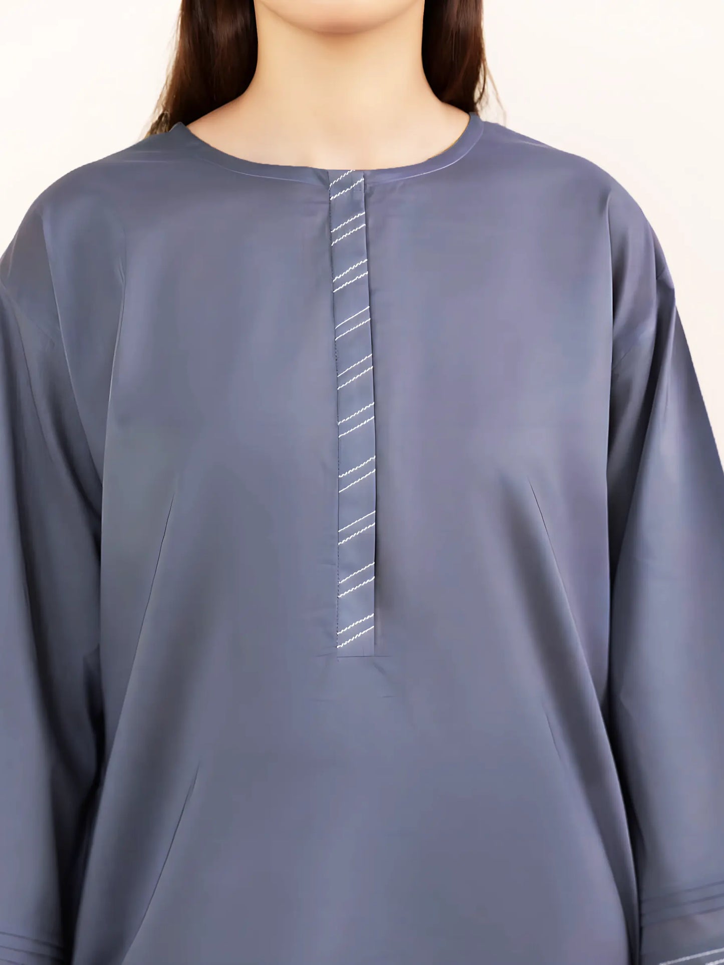 Premium Jacquard Khaddar 2 Piece Kurta Set (Pret)